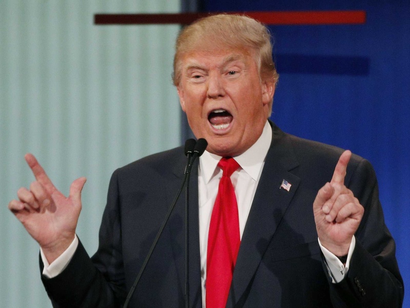 Donald Trump blank meme template
