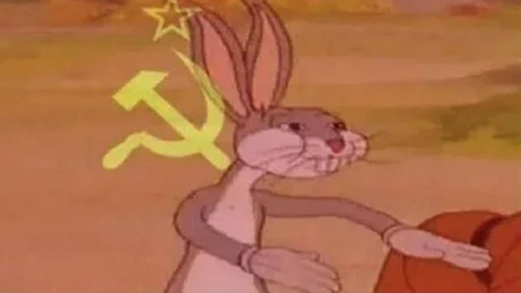 Communist Bugs Bunny meme template