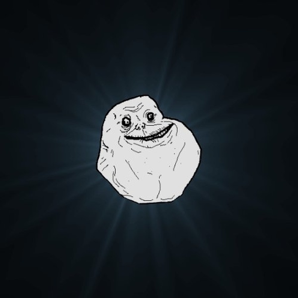 Forever Alone blank meme template