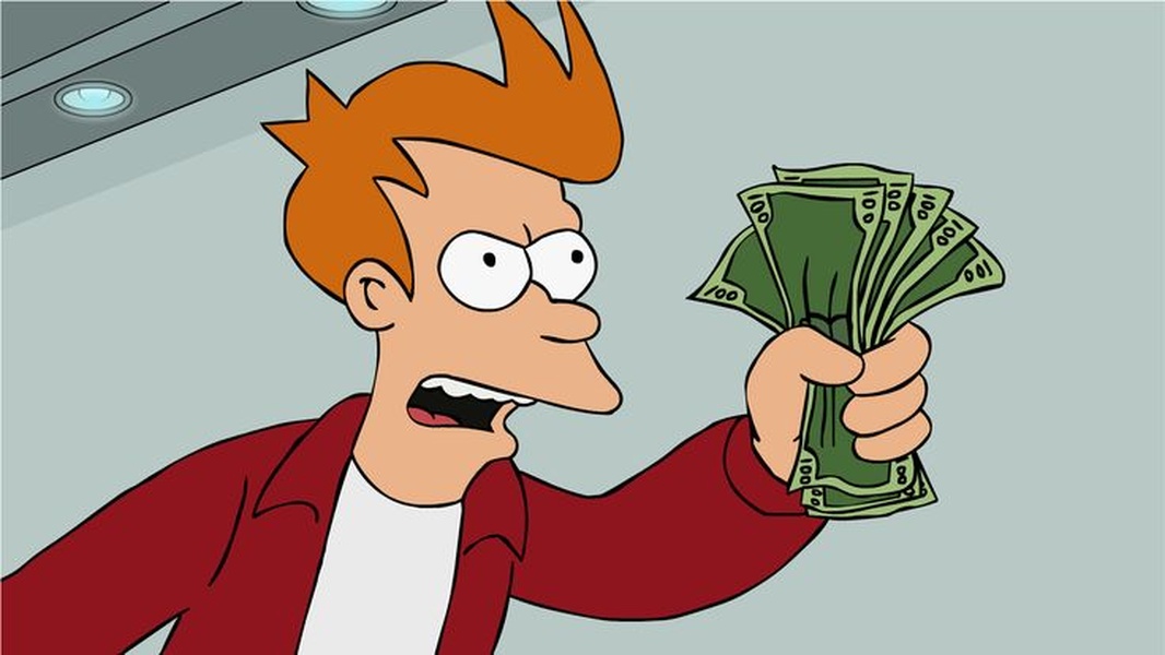 Shut Up and Take My Money! blank meme template